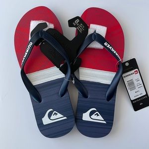 Quicksilver flip flops